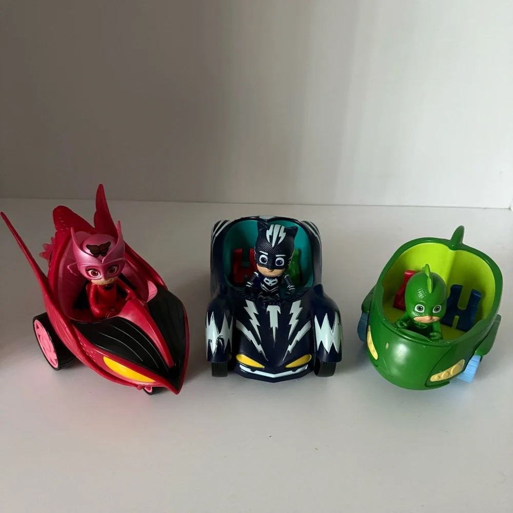 PJ Masks Vehicles and Figures Catboy Owlette Gekko - Picture 3 of 10
